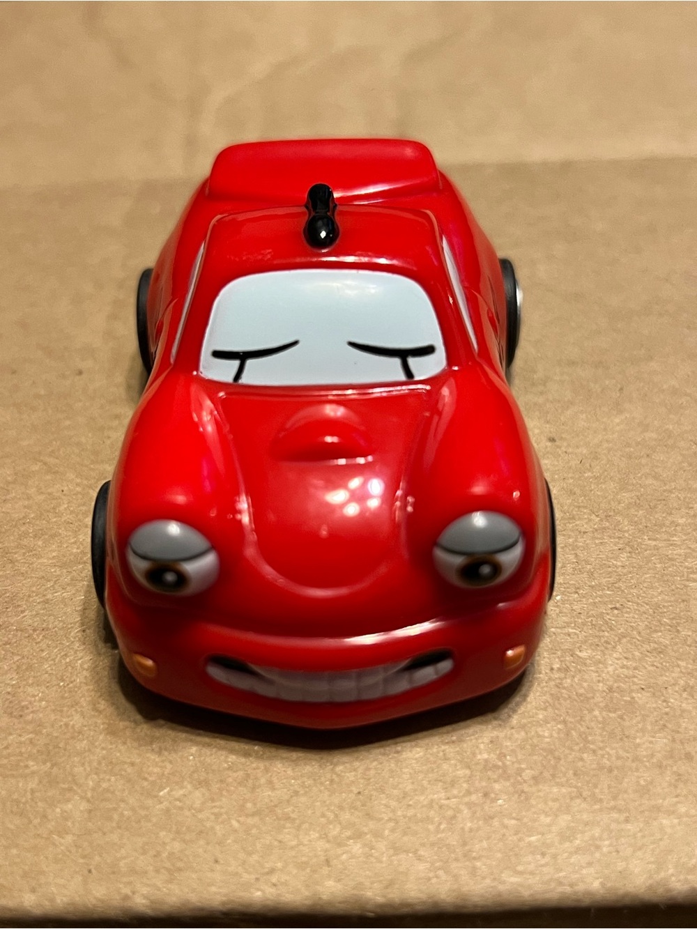 Chevron Red Tony Turbo Pull Back Car